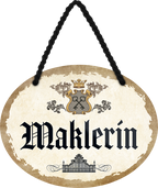 4252024246872	Schilderstore24	 ''Maklerin'' Schilderstore24 Blechschilder sind perfekt als Geschenk zu Weihnachten, Geburtstage, Feiern, Partys, Grillabende, Namenstag, Feiertag, Mädelsabend, Hochzeit. Jederzeit stilvoll im Wohnzimmer, Partykeller, Garage, Praxis, Büro, Café, Hauseingang Büro Chef Angestellter Arbeit Job Arbeitsplatz Alltag Beruf Ausbildung