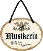 4252024247862	Schilderstore24	 ''Musikerin'' Schilderstore24 Blechschilder sind perfekt als Geschenk zu Weihnachten, Geburtstage, Feiern, Partys, Grillabende, Namenstag, Feiertag, Mädelsabend, Hochzeit. Jederzeit stilvoll im Wohnzimmer, Partykeller, Garage, Praxis, Büro, Café, Hauseingang Musik Metall Rock Pop Klassik musik metall rock lieder melodie instrumente