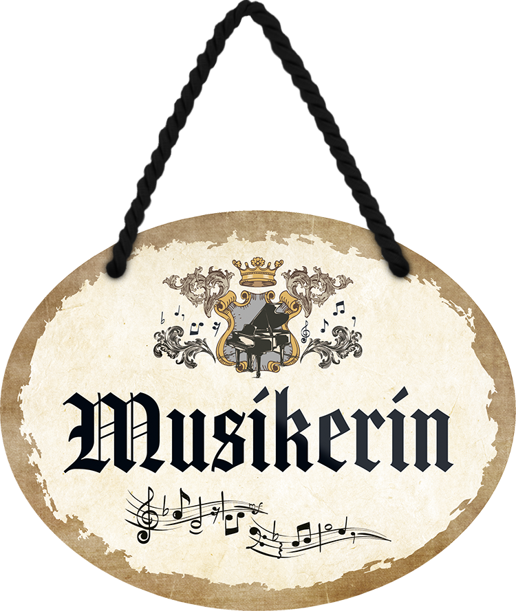 4252024247862	Schilderstore24	 ''Musikerin'' Schilderstore24 Blechschilder sind perfekt als Geschenk zu Weihnachten, Geburtstage, Feiern, Partys, Grillabende, Namenstag, Feiertag, Mädelsabend, Hochzeit. Jederzeit stilvoll im Wohnzimmer, Partykeller, Garage, Praxis, Büro, Café, Hauseingang Musik Metall Rock Pop Klassik musik metall rock lieder melodie instrumente