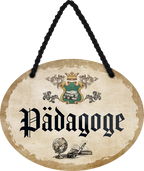 4252024246926	Schilderstore24	 ''Pädagoge'' Schilderstore24 Blechschilder sind perfekt als Geschenk zu Weihnachten, Geburtstage, Feiern, Partys, Grillabende, Namenstag, Feiertag, Mädelsabend, Hochzeit. Jederzeit stilvoll im Wohnzimmer, Partykeller, Garage, Praxis, Büro, Café, Hauseingang Büro Chef Angestellter Arbeit Job Arbeitsplatz Alltag Beruf Ausbildung