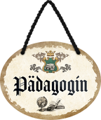 4252024246933	Schilderstore24	 ''Pädagogin'' Schilderstore24 Blechschilder sind perfekt als Geschenk zu Weihnachten, Geburtstage, Feiern, Partys, Grillabende, Namenstag, Feiertag, Mädelsabend, Hochzeit. Jederzeit stilvoll im Wohnzimmer, Partykeller, Garage, Praxis, Büro, Café, Hauseingang Büro Chef Angestellter Arbeit Job Arbeitsplatz Alltag Beruf Ausbildung