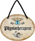4252024246940	Schilderstore24	 ''Physiotherapeut'' Schilderstore24 Blechschilder sind perfekt als Geschenk zu Weihnachten, Geburtstage, Feiern, Partys, Grillabende, Namenstag, Feiertag, Mädelsabend, Hochzeit. Jederzeit stilvoll im Wohnzimmer, Partykeller, Garage, Praxis, Büro, Café, Hauseingang Büro Chef Angestellter Arbeit Job Arbeitsplatz Alltag Beruf Ausbildung