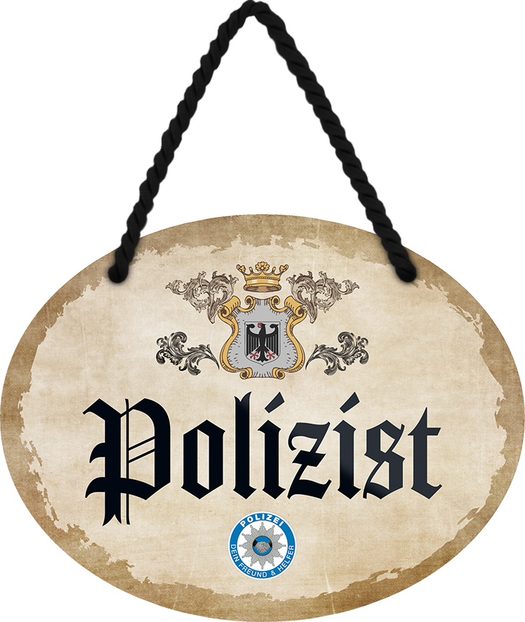 4252024246971	Schilderstore24	 ''Polizist'' Schilderstore24 Blechschilder sind perfekt als Geschenk zu Weihnachten, Geburtstage, Feiern, Partys, Grillabende, Namenstag, Feiertag, Mädelsabend, Hochzeit. Jederzeit stilvoll im Wohnzimmer, Partykeller, Garage, Praxis, Büro, Café, Hauseingang Büro Chef Angestellter Arbeit Job Arbeitsplatz Alltag Beruf Ausbildung