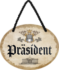 4252024247886	Schilderstore24	 ''Präsident'' Schilderstore24 Blechschilder sind perfekt als Geschenk zu Weihnachten, Geburtstage, Feiern, Partys, Grillabende, Namenstag, Feiertag, Mädelsabend, Hochzeit. Jederzeit stilvoll im Wohnzimmer, Partykeller, Garage, Praxis, Büro, Café, Hauseingang politik regierung fachkräfte ironsich kanzler job Politiker Kabinett Chef Regierung