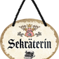 4252024245417	Schilderstore24	 ''Sekräterin'' Schilderstore24 Blechschilder sind perfekt als Geschenk zu Weihnachten, Geburtstage, Feiern, Partys, Grillabende, Namenstag, Feiertag, Mädelsabend, Hochzeit. Jederzeit stilvoll im Wohnzimmer, Partykeller, Garage, Praxis, Büro, Café, Hauseingang Büro Chef Angestellter Arbeit Job Arbeitsplatz Alltag Beruf Ausbildung