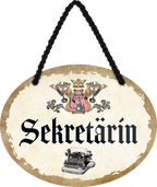4252024248821		 ''Sekretärin'' Schilderstore24 Blechschilder sind perfekt als Geschenk zu Weihnachten, Geburtstage, Feiern, Partys, Grillabende, Namenstag, Feiertag, Mädelsabend, Hochzeit. Jederzeit stilvoll im Wohnzimmer, Partykeller, Garage, Praxis, Büro, Café, Hauseingang Büro Chef Angestellter Arbeit Job Arbeitsplatz Alltag Beruf Ausbildung