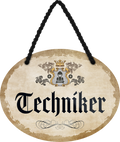 4252024245882	Schilderstore24	 ''Techniker'' Schilderstore24 Blechschilder sind perfekt als Geschenk zu Weihnachten, Geburtstage, Feiern, Partys, Grillabende, Namenstag, Feiertag, Mädelsabend, Hochzeit. Jederzeit stilvoll im Wohnzimmer, Partykeller, Garage, Praxis, Büro,Architekt Hauseingang Handwerk Baustelle Arbeit Bau werkeln baustelle handwerker bauarbeiter