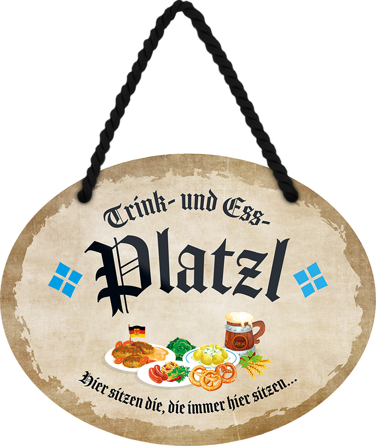 4252024246964	Schilderstore24	 ''Platzl'' Schilderstore24 Blechschilder sind perfekt als Geschenk zu Weihnachten, Geburtstage, Feiern, Partys, Grillabende, Namenstag, Feiertag, Mädelsabend, Hochzeit. Jederzeit stilvoll im Wohnzimmer, Partykeller, Garage, Praxis, Büro, Café, Hauseingang Büro Chef Angestellter Arbeit Job Arbeitsplatz Alltag Beruf Ausbildung