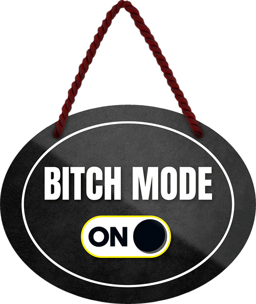 4252024245028	Schilderstore24	 ''Bitch mode on''Schilderstore24 Blechschilder sind perfekt als Geschenk zu Weihnachten, Geburtstage, Feiern, Partys, Grillabende, Namenstag, Feiertag, Mädelsabend, Hochzeit. Jederzeit stilvoll im Wohnzimmer, Partykeller, Garage, Praxis, Büro, Café, Hauseingang Sarkasmus Ironie Funny Schwarzer Humor faul dumm fun rente lästern teufel