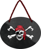 4252024245035	Schilderstore24	 ''Piraten Totenkopf'' Schilderstore24 Blechschilder sind perfekt als Geschenk zu Weihnachten, Geburtstage, Feiern, Partys, Grillabende, Namenstag, Feiertag, Mädelsabend, Hochzeit. Jederzeit stilvoll im Wohnzimmer, Partykeller, Garage, Praxis, Büro, Café, Hauseingang Sarkasmus Ironie Funny Schwarzer Humor faul dumm fun rente lästern teufel