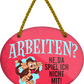 4252024248883		 ''Arbeiten. Ne, da spiel ich nicht mit'' Schilderstore24 Blechschilder sind perfekt als Geschenk zu Weihnachten, Geburtstage, Feiern, Partys, Grillabende, Namenstag, Feiertag, Mädelsabend, Hochzeit. Jederzeit stilvoll im Wohnzimmer, Partykeller, Garage, Praxis, Büro, Café, Hauseingang Büro Chef Angestellter Arbeit Job Arbeitsplatz Alltag Beruf Ausbildung