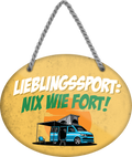 4252024248869		 ''Lieblingsort Nix wie fort (Campen)''   Schilderstore24 Blechschilder sind perfekt als Geschenk zu Weihnachten, Geburtstage, Feiern, Partys, Grillabende, Namenstag, Feiertag, Mädelsabend, Hochzeit. Jederzeit stilvoll im Wohnzimmer, Partykeller, Garage, Praxis, Büro, Café, Hauseingang Camping Natur Wald Freiheit wandern campen outdoor natur roadtripp