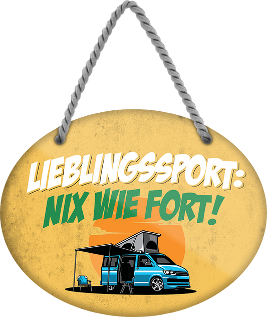 4252024248869		 ''Lieblingsort Nix wie fort (Campen)''   Schilderstore24 Blechschilder sind perfekt als Geschenk zu Weihnachten, Geburtstage, Feiern, Partys, Grillabende, Namenstag, Feiertag, Mädelsabend, Hochzeit. Jederzeit stilvoll im Wohnzimmer, Partykeller, Garage, Praxis, Büro, Café, Hauseingang Camping Natur Wald Freiheit wandern campen outdoor natur roadtripp