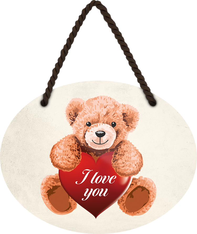 4252024249729		 ''I Love You (teddy)'' Schilderstore24 Blechschilder sind perfekt als Geschenk zu Weihnachten, Geburtstage, Feiern, Partys, Grillabende, Namenstag, Feiertag, Mädelsabend, Hochzeit. Jederzeit stilvoll im Wohnzimmer, Partykeller, Garage, Praxis, Büro, Café, Hauseingang Sex küssen gefühle Zweideutig Romantik liebe sinnlich schnulzig romantisch pinup