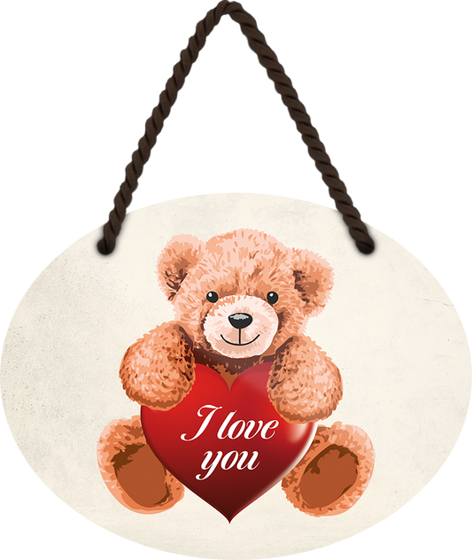 4252024249729		 ''I Love You (teddy)'' Schilderstore24 Blechschilder sind perfekt als Geschenk zu Weihnachten, Geburtstage, Feiern, Partys, Grillabende, Namenstag, Feiertag, Mädelsabend, Hochzeit. Jederzeit stilvoll im Wohnzimmer, Partykeller, Garage, Praxis, Büro, Café, Hauseingang Sex küssen gefühle Zweideutig Romantik liebe sinnlich schnulzig romantisch pinup