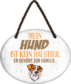 4252024249545		 ''Mein Hund ist kein Haustier Familie'' Schilderstore24 Blechschilder sind perfekt als Geschenk zu Weihnachten, Geburtstage, Feiern, Partys, Grillabende, Namenstag, Feiertag, Mädelsabend, Hochzeit Wohnzimmer, Partykeller, Garage, Praxis, Büro, Café, Hauseingang Haustier Tier Freund knuddelig Zuhause Katze Hund Hamster Meerschwein haustiere