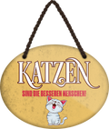 4252024249606		 ''Katzen sind die besseren Menschen'' Schilderstore24 Blechschilder sind perfekt als Geschenk zu Weihnachten, Geburtstage, Feiern, Partys, Grillabende, Namenstag, Feiertag, Mädelsabend, Hochzeit Wohnzimmer, Partykeller, Garage, Praxis, Büro, Café, Hauseingang Haustier Tier Freund knuddelig Zuhause Katze Hund Hamster Meerschwein haustiere