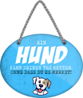 4252024249491		 ''Ein Hund kann deinen Tag retten'' Schilderstore24 Blechschilder sind perfekt als Geschenk zu Weihnachten, Geburtstage, Feiern, Partys, Grillabende, Namenstag, Feiertag, Mädelsabend, Hochzeit Wohnzimmer, Partykeller, Garage, Praxis, Büro, Café, Hauseingang Haustier Tier Freund knuddelig Zuhause Katze Hund Hamster Meerschwein haustiere