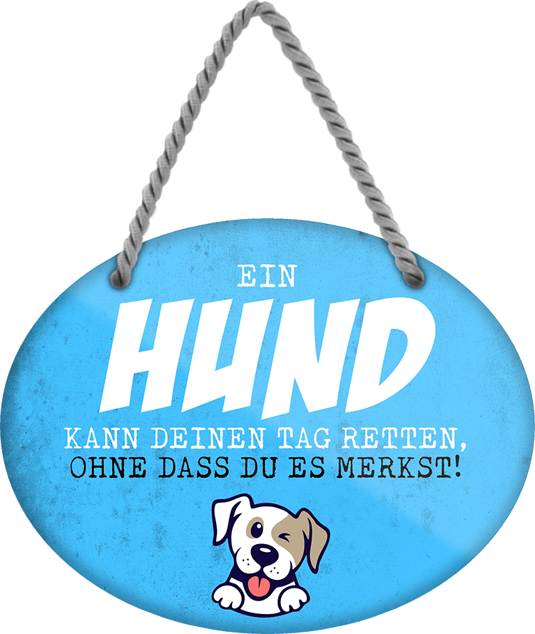 4252024249491		 ''Ein Hund kann deinen Tag retten'' Schilderstore24 Blechschilder sind perfekt als Geschenk zu Weihnachten, Geburtstage, Feiern, Partys, Grillabende, Namenstag, Feiertag, Mädelsabend, Hochzeit Wohnzimmer, Partykeller, Garage, Praxis, Büro, Café, Hauseingang Haustier Tier Freund knuddelig Zuhause Katze Hund Hamster Meerschwein haustiere