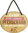 4252024249644		 ''Ich bin dieser legendäre Pferdenarr'' Schilderstore24 Blechschilder sind perfekt als Geschenk zu Weihnachten, Geburtstage, Feiern, Partys, Grillabende, Namenstag, Feiertag, Mädelsabend, Hochzeit. Jederzeit stilvoll im Wohnzimmer, Partykeller, Garage, Praxis, Büro, Café, Hauseingang Nutztier Pferd Reiten Pony Stall sattel ausreiten pferde tier landwirtschaft