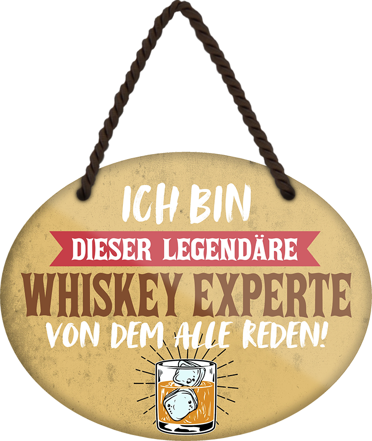 4252024248692		 ''Ich bin dieser legendäre Whiskey Experte'' Schilderstore24 Blechschilder sind perfekt als Geschenk zu Weihnachten, Geburtstage, Feiern, Partys, Grillabende, Namenstag, Feiertag, Mädelsabend, Hochzeit. Jederzeit stilvoll im Wohnzimmer, Partykeller, Garage, Praxis, Büro, Café, Hauseingang Alkohol Cocktail Bier Sekt Getränk Bier Alkohol schnaps promille tequila   