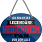 4252024249170		  ''Ich bin dieser legendäre Heidenheim Fan'' Schilderstore24 Blechschilder sind perfekt als Geschenk zu Weihnachten, Geburtstage, Feiern, Partys, Grillabende, Namenstag, Feiertag, Mädelsabend, Hochzeit. Jederzeit stilvoll im Wohnzimmer, Partykeller, Garage, Praxis, Büro, Café, Hauseingang Fußball Mannschaft Verein Bolzen Ball sport liga kicken stadion freizeit