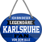 4252024249217		  ''Ich bin dieser legendäre Karlsruhe Fan'' Schilderstore24 Blechschilder sind perfekt als Geschenk zu Weihnachten, Geburtstage, Feiern, Partys, Grillabende, Namenstag, Feiertag, Mädelsabend, Hochzeit. Jederzeit stilvoll im Wohnzimmer, Partykeller, Garage, Praxis, Büro, Café, Hauseingang Fußball Mannschaft Verein Bolzen Ball sport liga kicken stadion freizeit