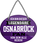 4252024249323		 ''Ich bin dieser legendäre Osnabrück Fan'' Schilderstore24 Blechschilder sind perfekt als Geschenk zu Weihnachten, Geburtstage, Feiern, Partys, Grillabende, Namenstag, Feiertag, Mädelsabend, Hochzeit. Jederzeit stilvoll im Wohnzimmer, Partykeller, Garage, Praxis, Büro, Café, Hauseingang Fußball Mannschaft Verein Bolzen Ball sport liga kicken stadion freizeit