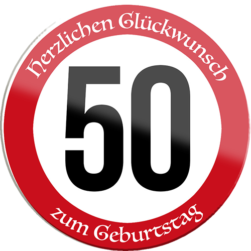 4252024254891		 ''Herzlichen Glückwunsch zum Geburtstag 50''
Schilderstore24 Blechschilder sind perfekt als Geschenk zu Weihnachten, Geburtstage, Feiern, Partys, Grillabende, Namenstag, Feiertag, Mädelsabend, Hochzeit. Jederzeit stilvoll im Wohnzimmer, Partykeller, Garage, Praxis, Büro, Café, Hauseingang Zuhause Eltern Geschwister oma opa familie geburtstag happy birthday