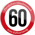 4252024254907		 ''Herzlichen Glückwunsch zum Geburtstag 60''
Schilderstore24 Blechschilder sind perfekt als Geschenk zu Weihnachten, Geburtstage, Feiern, Partys, Grillabende, Namenstag, Feiertag, Mädelsabend, Hochzeit. Jederzeit stilvoll im Wohnzimmer, Partykeller, Garage, Praxis, Büro, Café, Hauseingang Zuhause Eltern Geschwister oma opa familie geburtstag happy birthday