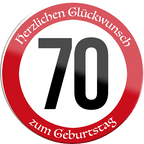 4252024254914		 ''Herzlichen Glückwunsch zum Geburtstag 70''
Schilderstore24 Blechschilder sind perfekt als Geschenk zu Weihnachten, Geburtstage, Feiern, Partys, Grillabende, Namenstag, Feiertag, Mädelsabend, Hochzeit. Jederzeit stilvoll im Wohnzimmer, Partykeller, Garage, Praxis, Büro, Café, Hauseingang Zuhause Eltern Geschwister oma opa familie geburtstag happy birthday