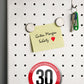Magnet ''Herzlichen Glückwunsch zum Geburtstag 30'' 8x8cm