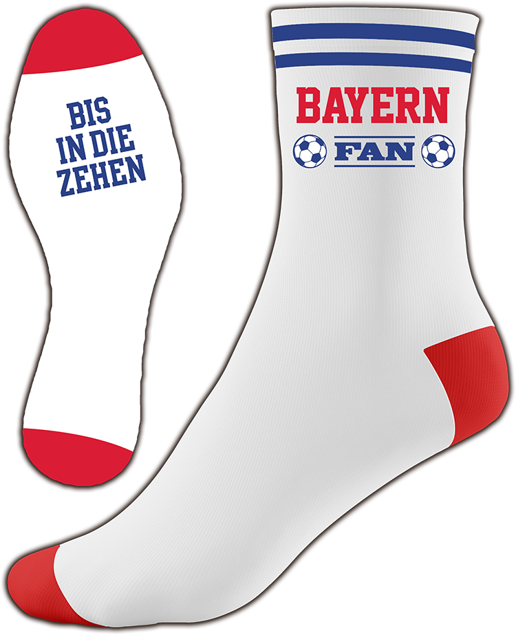 4252024253863				 ''Bayern Fan (weiß) - bis in die Zehen''
Schilderstore24 Blechschilder sind perfekt als Geschenk zu Weihnachten, Geburtstage, Feiern, Partys, Grillabende, Namenstag, Feiertag, Mädelsabend, Hochzeit. Unisex Fußball Sportsocken Spaßsocken Strümpfe Fan Fußball Mannschaft Verein Bolzen Ball sport liga kicken stadion freizeit