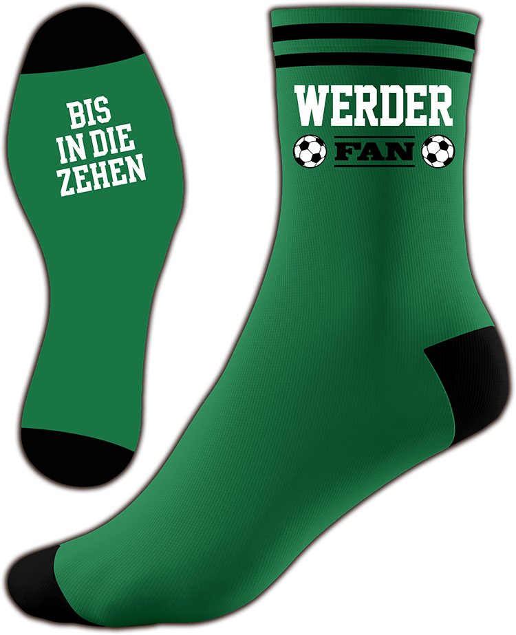 4252024254228				 ''Werder Fan (grün) - bis in die Zehen''
Schilderstore24 Blechschilder sind perfekt als Geschenk zu Weihnachten, Geburtstage, Feiern, Partys, Grillabende, Namenstag, Feiertag, Mädelsabend, Hochzeit. Unisex Fußball Sportsocken Spaßsocken Strümpfe Fan Fußball Mannschaft Verein Bolzen Ball sport liga kicken stadion freizeit