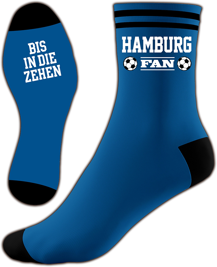 4252024254020				 ''Hamburg Fan (blau) - bis in die Zehen''
Schilderstore24 Blechschilder sind perfekt als Geschenk zu Weihnachten, Geburtstage, Feiern, Partys, Grillabende, Namenstag, Feiertag, Mädelsabend, Hochzeit. Unisex Fußball Sportsocken Spaßsocken Strümpfe Fan Fußball Mannschaft Verein Bolzen Ball sport liga kicken stadion freizeit
