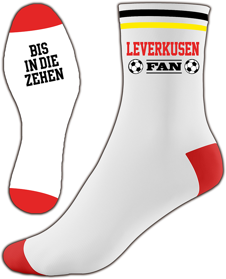 4252024254112				 ''Leverkusen Fan - bis in die Zehen''
Schilderstore24 Blechschilder sind perfekt als Geschenk zu Weihnachten, Geburtstage, Feiern, Partys, Grillabende, Namenstag, Feiertag, Mädelsabend, Hochzeit. Unisex Fußball Sportsocken Spaßsocken Strümpfe Fan Fußball Mannschaft Verein Bolzen Ball sport liga kicken stadion freizeit