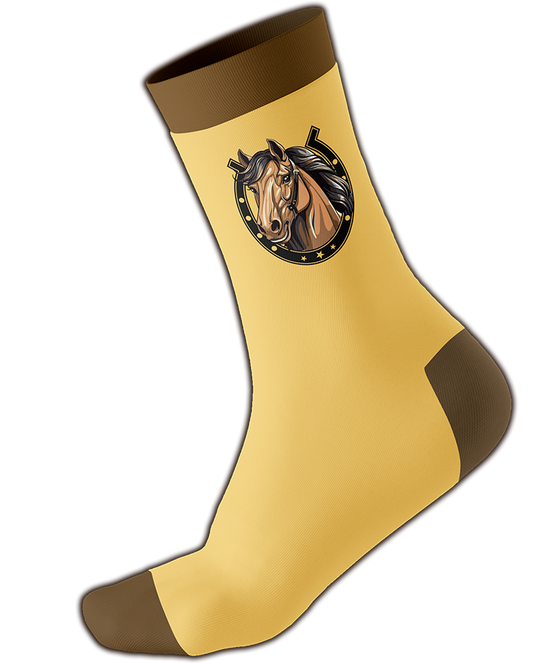 4252024254273				 ''Pferdekopf''
 Schilderstore24 Socken sind perfekt als Geschenk zu Weihnachten, Geburtstage, Feiern, Partys, Grillabende, Namenstag, Feiertag, Mädelsabend, Hochzeit. Nutztier Pferd Reiten Pony Stall sattel ausreiten pferd tier landwirtschaft rasseUnisex Tiere Freizeitsocken Geschenk Spaßsocken Strümpfe