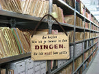 Blechschild ''Am besten bin ich ja in Dingen, die ich nicht tun sollte'' 18x12cm