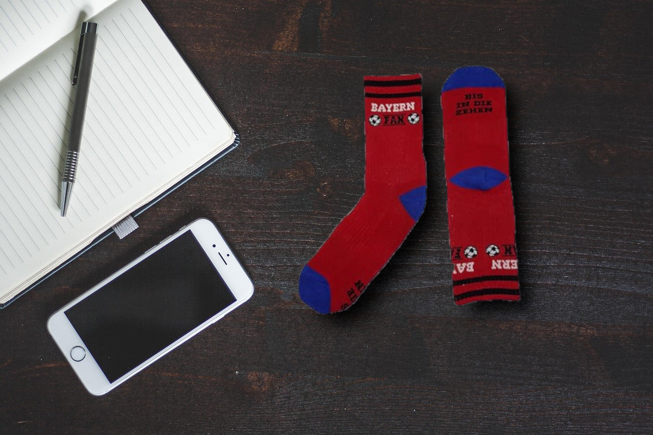 Fußball Fansocken ''bis in die Zehen'' Einheitsgröße 38-45