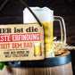 Blechschild ''Bier ist die beste Erfindung seid dem Rad'' 18x12cm