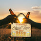 Blechschild ''Good time for Beer'' 18x12cm