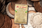Blechschild ''Kapitalistengebet. Alles ist Unser. Vater Profit'' 20x30cm