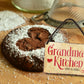 Blechschild ''Grandma´s Kitchen open 24 hours'' 18x12cm