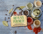 Blechschild ''Bio is nix für mich'' 18x12cm