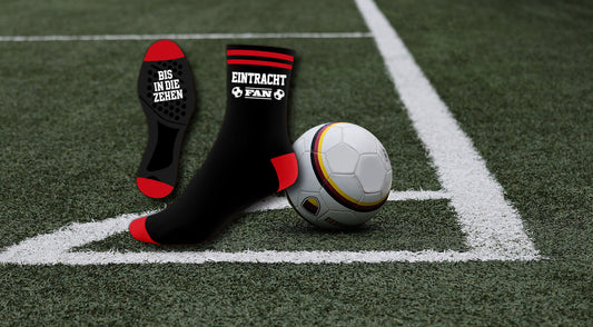 Fußball Fansocken ''bis in die Zehen'' Einheitsgröße 38-45