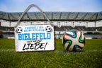 Blechschild ''Bielefeld ist meine Liebe!'' 18x12cm