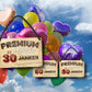 Blechschild ''Premium Qualität 60 Jahre'' 18x12cm