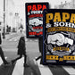 Blechschild ''Papa&Sohn nicht immer Auge in Auge'' 20x30cm