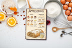 Blechschild ''Apfelstrudel'' 20x30cm