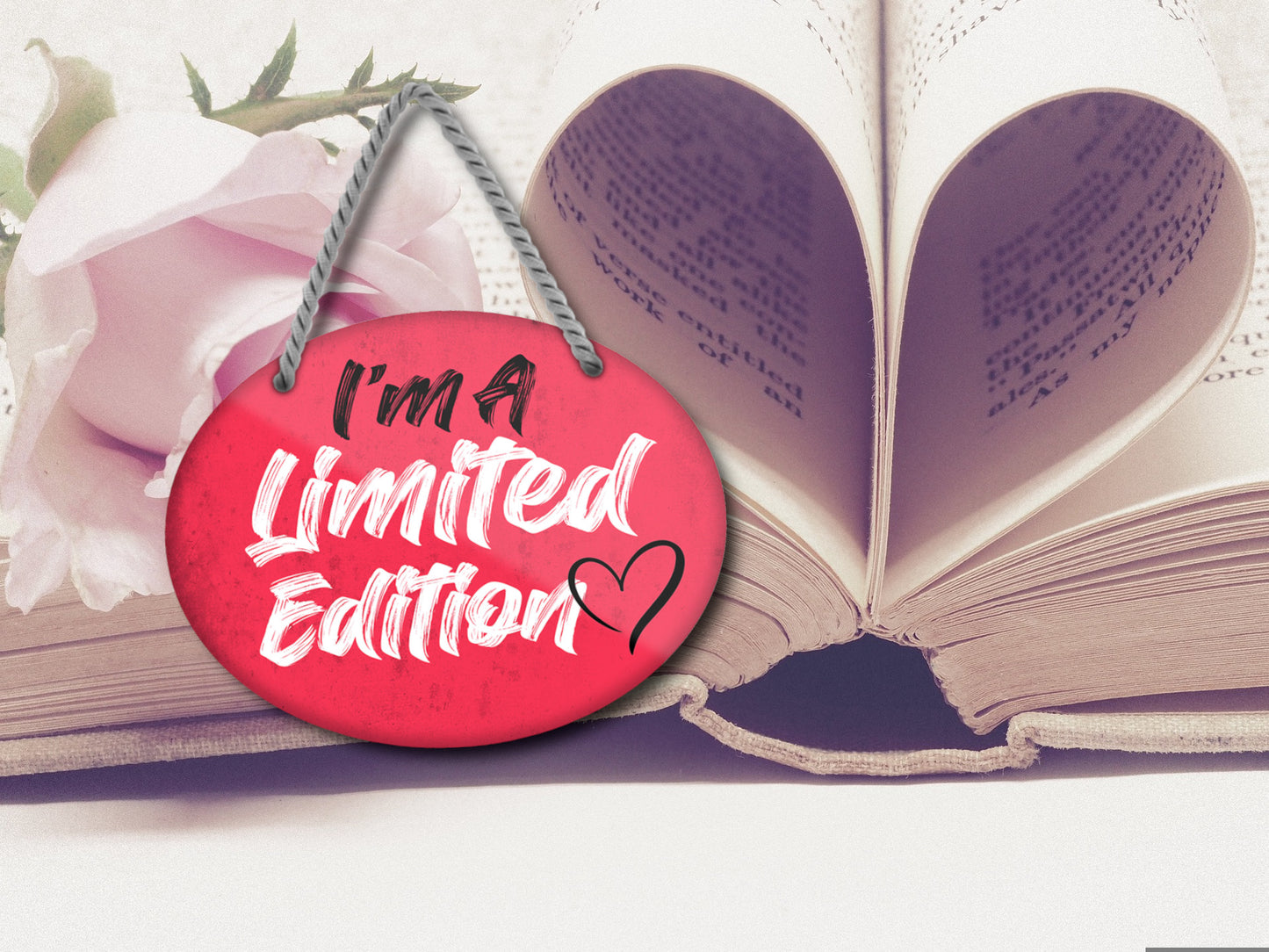 Blechschild ''I'm a limited Edition'' 18x14cm